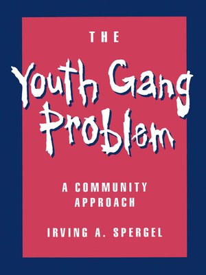 cover image of The Youth Gang Problem